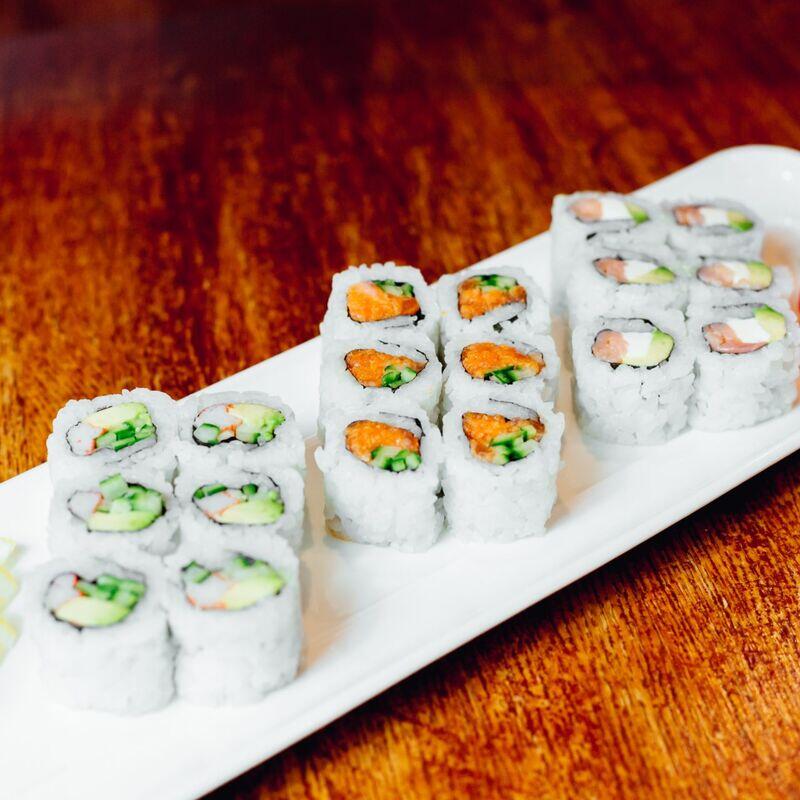 LUNCH ANY 3 ROLLS