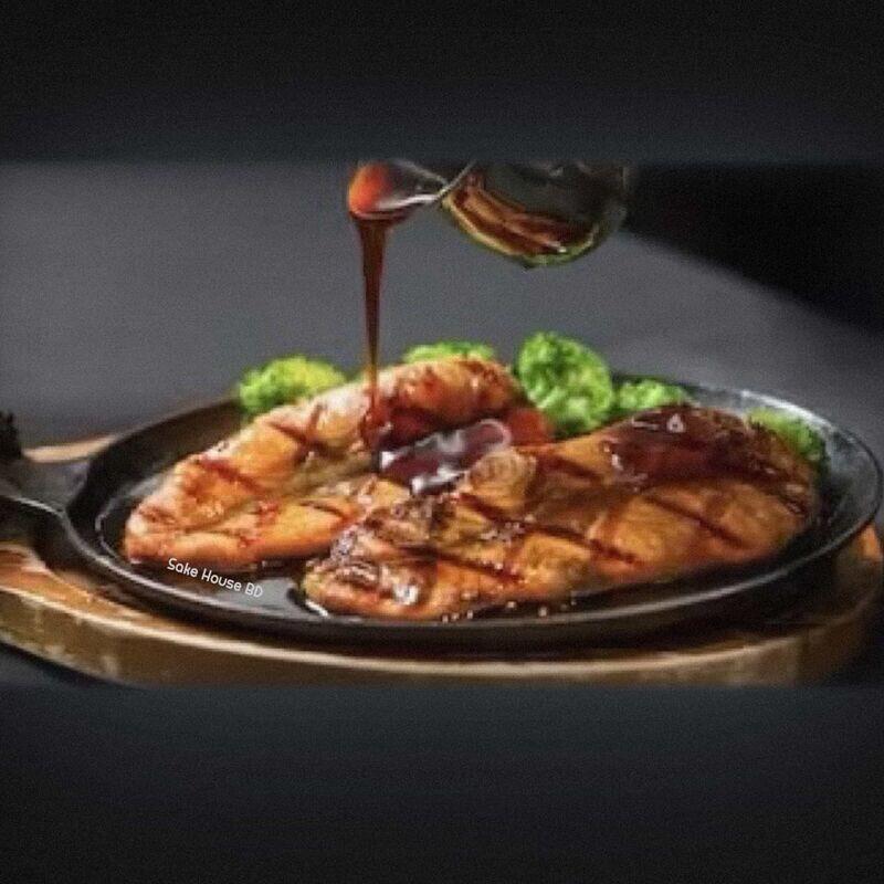 Entree.Salmon Teriyaki