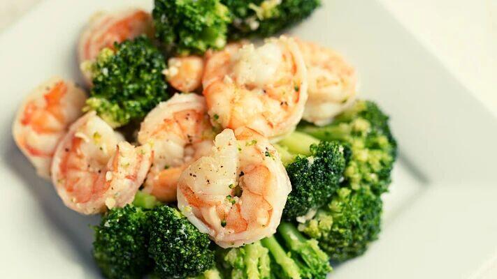 Shrimp with Broccoli