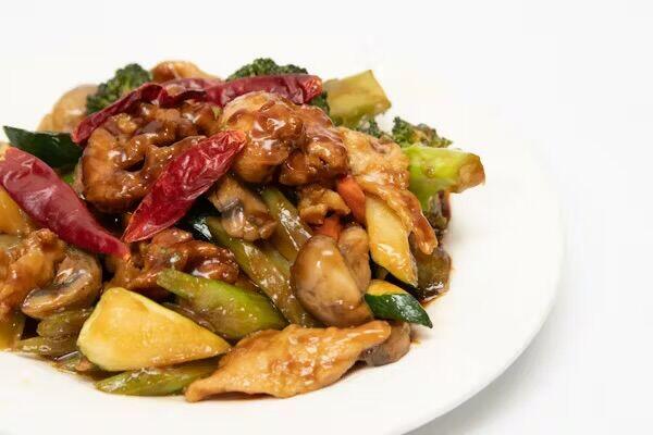 Chicken with Garlic Sauce