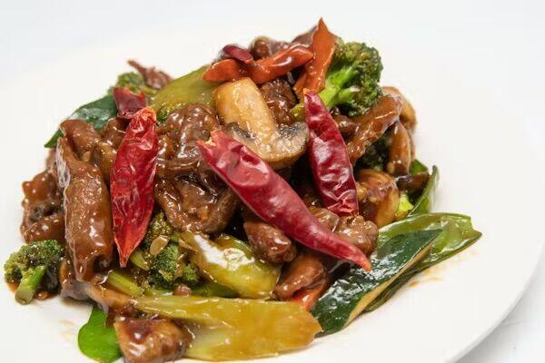 Beef with Garlic Sauce